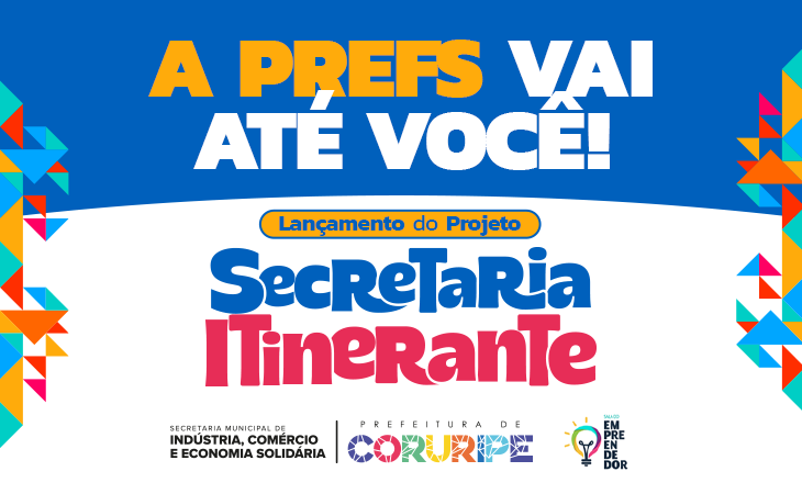 Prefeitura de Coruripe lança programa “Secretaria Itinerante” nesta segunda-feira (2)